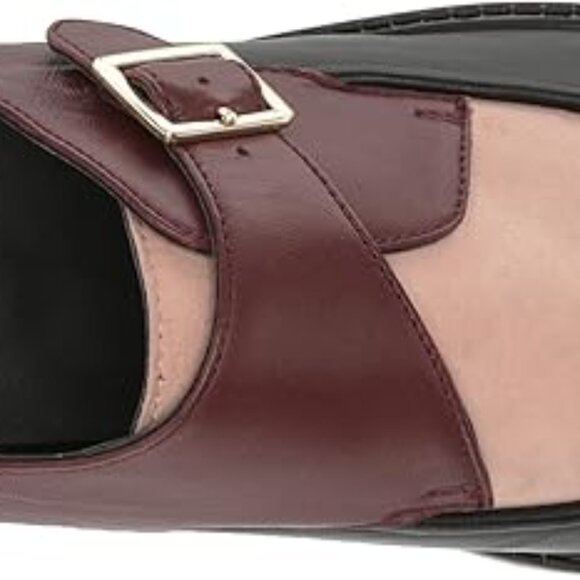 Seychelles Women's Catch Me Monk-Strap Loafer in Burgundy/Blush Size 7.5 - Picture 7 of 8